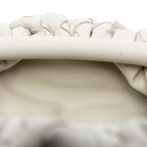 Pre-Loved Bottega Veneta Nappa Intrecciato The Mini Pouch Crossbody - Picture 5 of 7